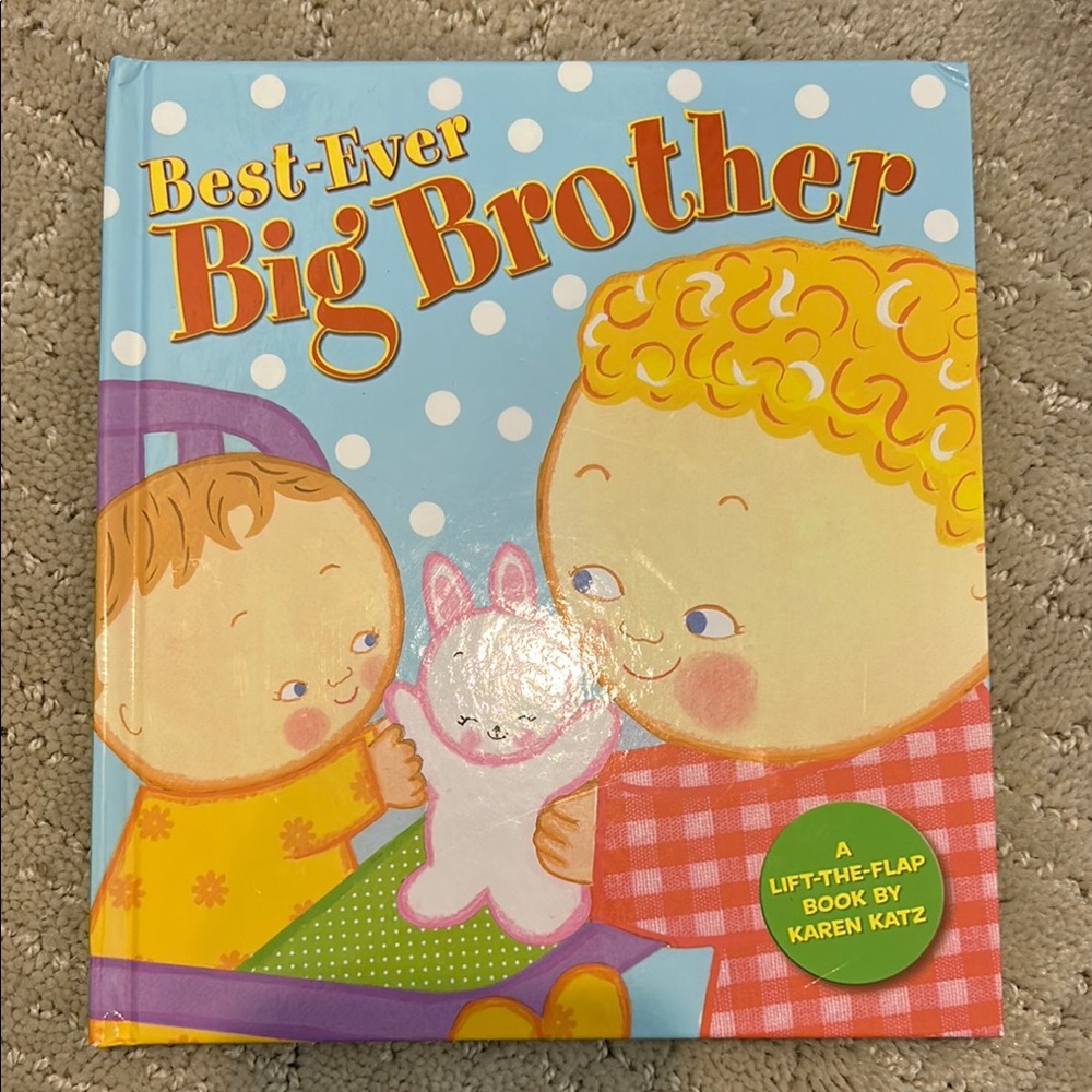 Best-Ever Big Brother Children's Book